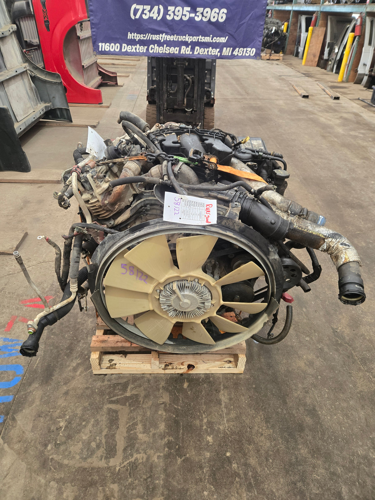 6.7L Power Stroke Complete Running engine 274k Miles