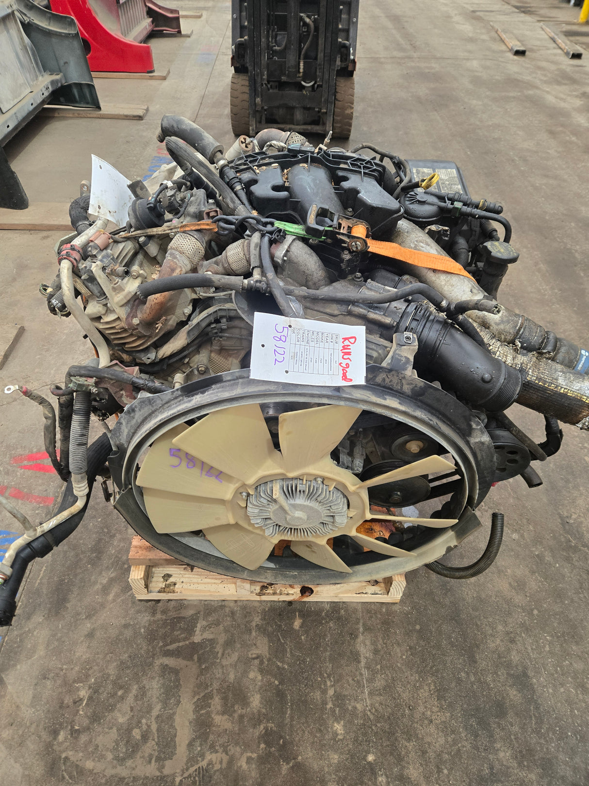 6.7L Power Stroke Complete Running engine 274k Miles