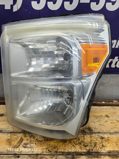 2011-2016 Ford Super Duty F250 F350 F450 F550 LH Driver Side Headlight BC34-13006-A 6.7L Power Stroke 6.2L Gas