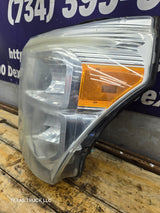 2011-2016 Ford Super Duty F250 F350 F450 F550 LH Driver Side Headlight BC34-13006-A 6.7L Power Stroke 6.2L Gas