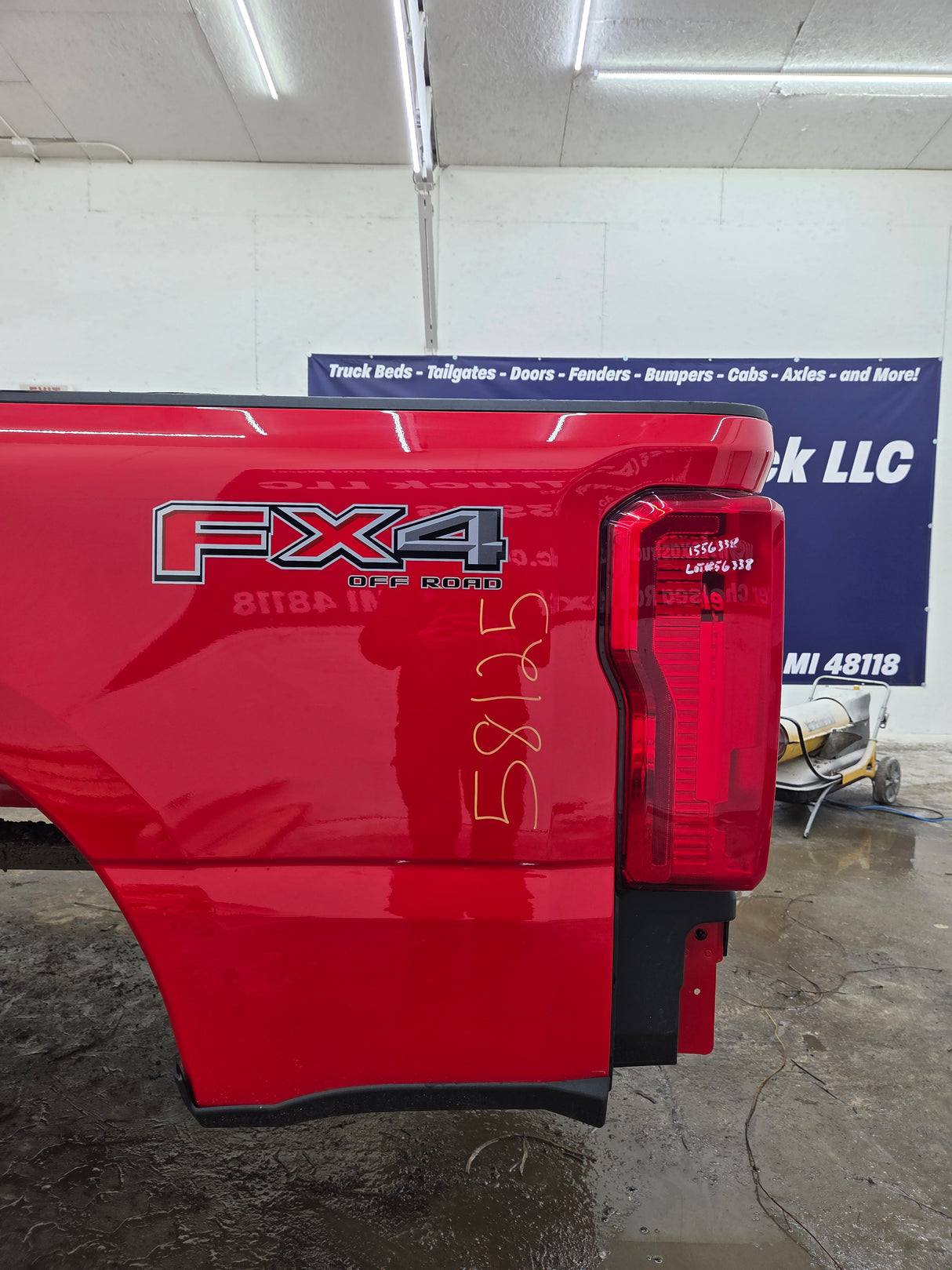 2023-2026 Ford F250 F350 Super Duty 8' Long Truck Bed