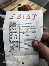 2007-2013 Chevrolet Silverado 1500 2500 3500 RH Passenger Side Halogen Headlight 25833679