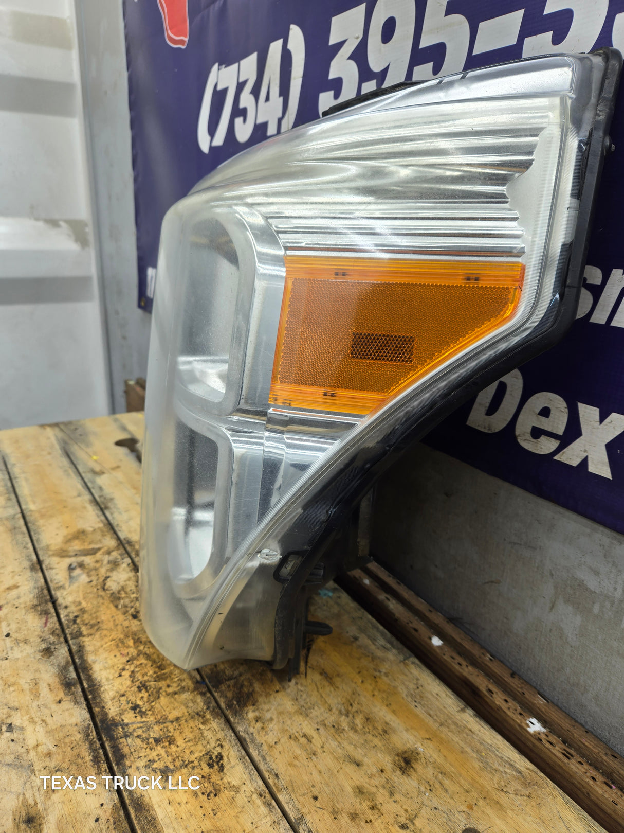 2011-2016 Ford Super Duty F250 F350 F450 F550 LH Driver Side Headlight BC34-13006-A 6.7L Power Stroke 6.2L Gas
