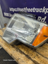 2009-2014 Ford F150 RH Passenger Side Headlight Halogen - DL3Z13008B, DL3Z13008EC