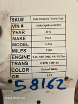 2011-2016 Ford Super Duty 6.2L V8 Gas Engine Crank NO Start CORE
