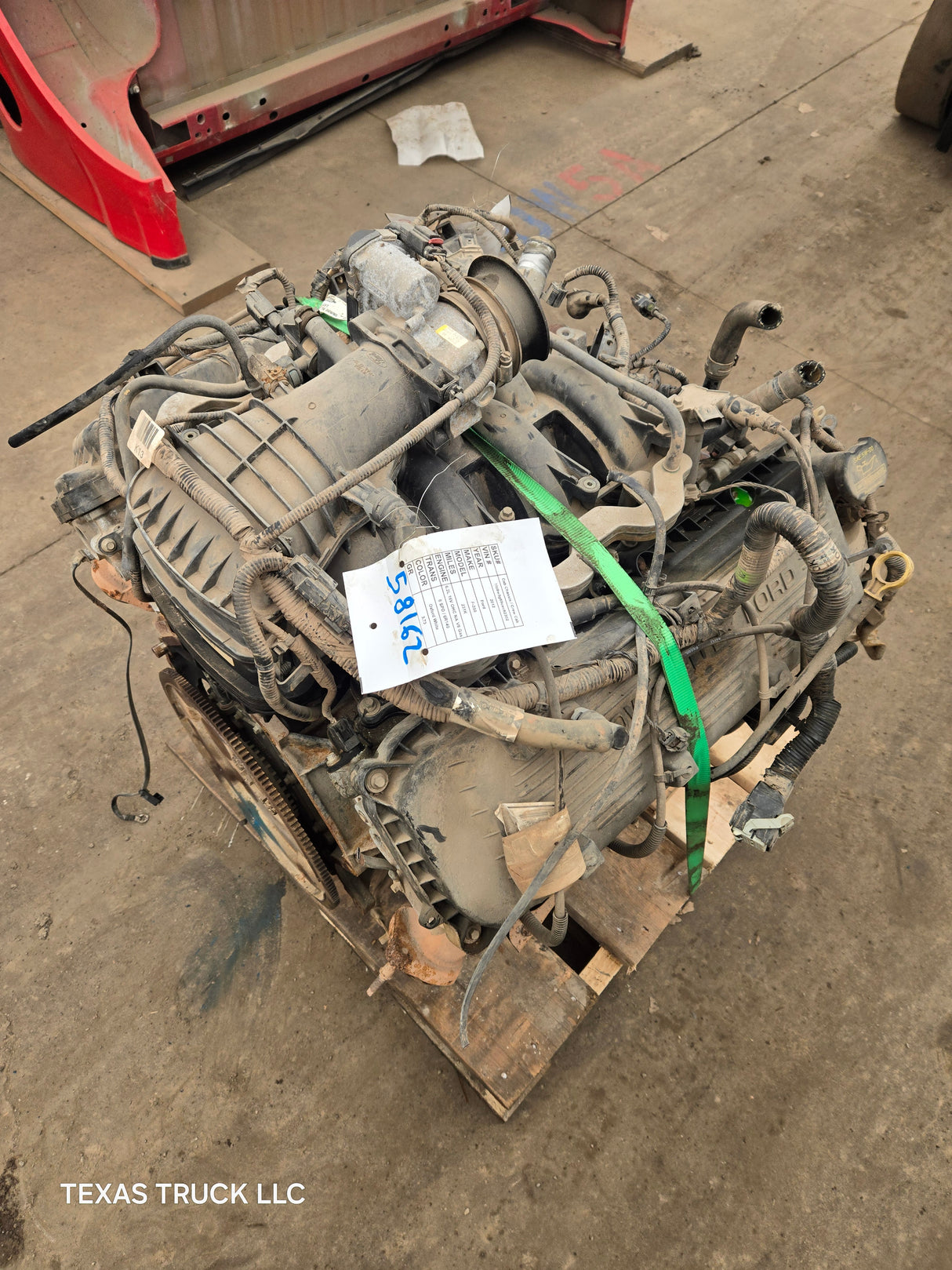 2011-2016 Ford Super Duty 6.2L V8 Gas Engine Crank NO Start CORE