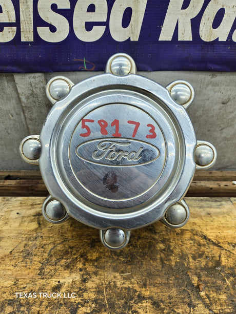 1999-2005 Ford Super Duty F250 F350 Chrome Hub Cap Center Cap 8 LUG 1C34-1A096-BA