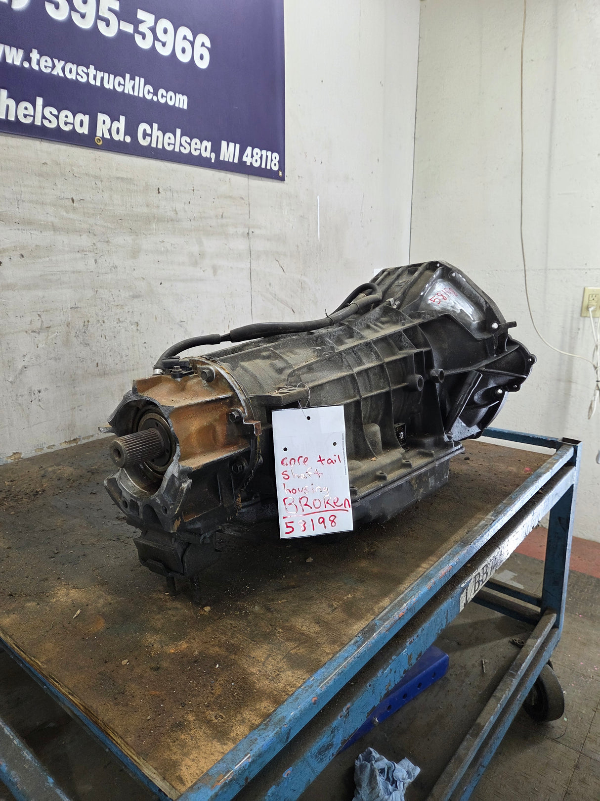 2003-2010 5r110 Automatic Transmission WITH PTO POWER TAKE OFF 4x4 6.0L power stroke 6.8L v10 triton 5.4L v8 68K MILES CORE