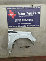 2011-2016 Ford Super Duty F250 F350 RH Passenger Side Front Fender Quarter Panel - Oxford White
