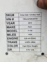 2009-2014 Ford F150 LH Rear Driver Side Crew Cab Door
