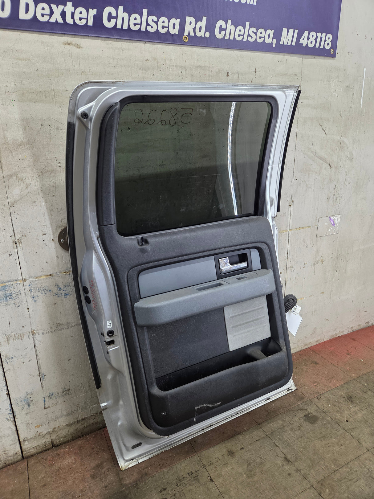 2009-2014 Ford F150 LH Rear Driver Side Crew Cab Door