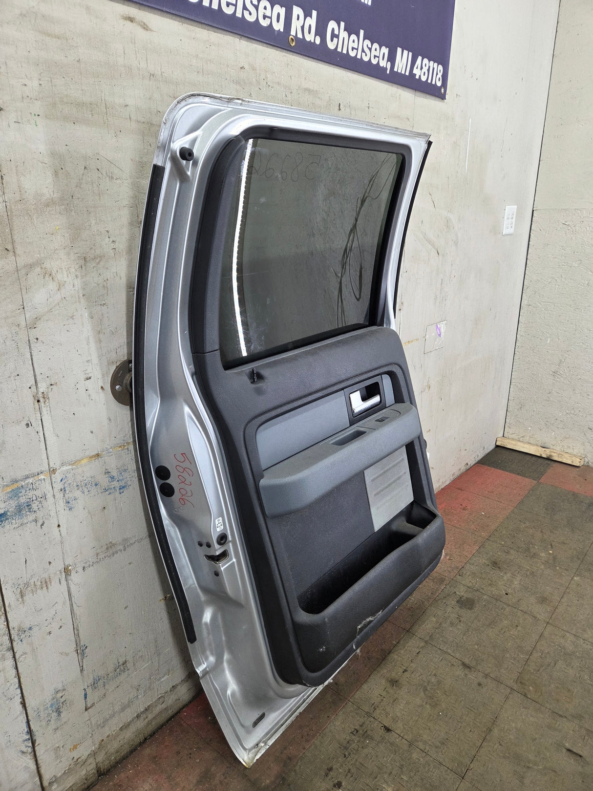 2009-2014 Ford F150 LH Rear Driver Side Crew Cab Door