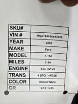 2004-2008 Ford F150 Driver Side Rear Extended Cab Door LH