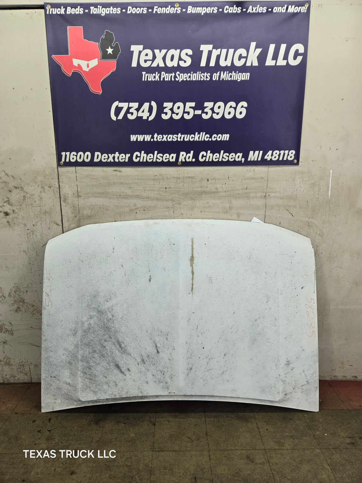 1992-1997 OBS Ford F Series F250 F350 F450 F550 Hood