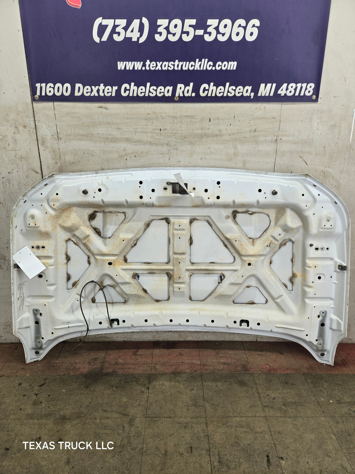 2011-2016 Ford Super Duty Hood F250 F350 F450 F550 - White