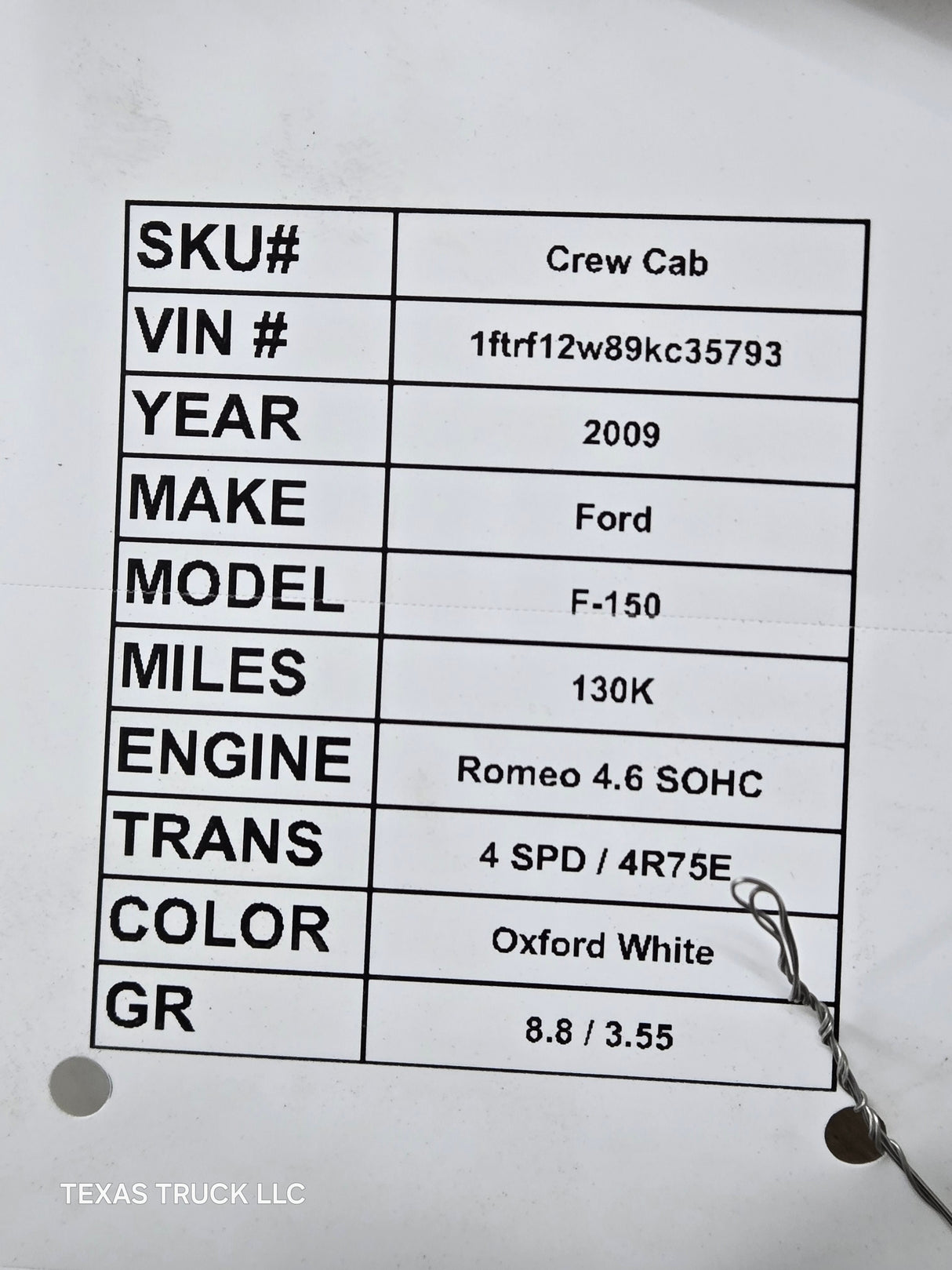 2009-2014 Ford F150 Hood