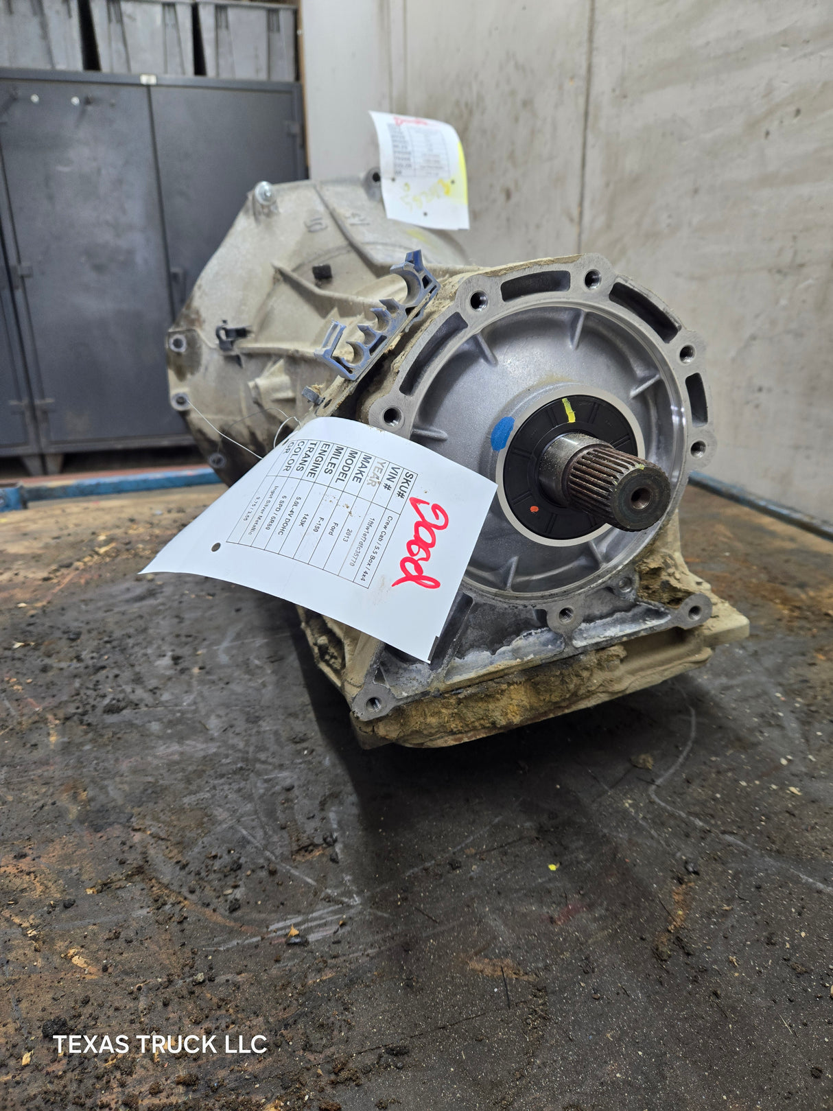 2013 Ford F150 6r80 6SPD Automatic Transmission 5.0L V8 4x4 USED