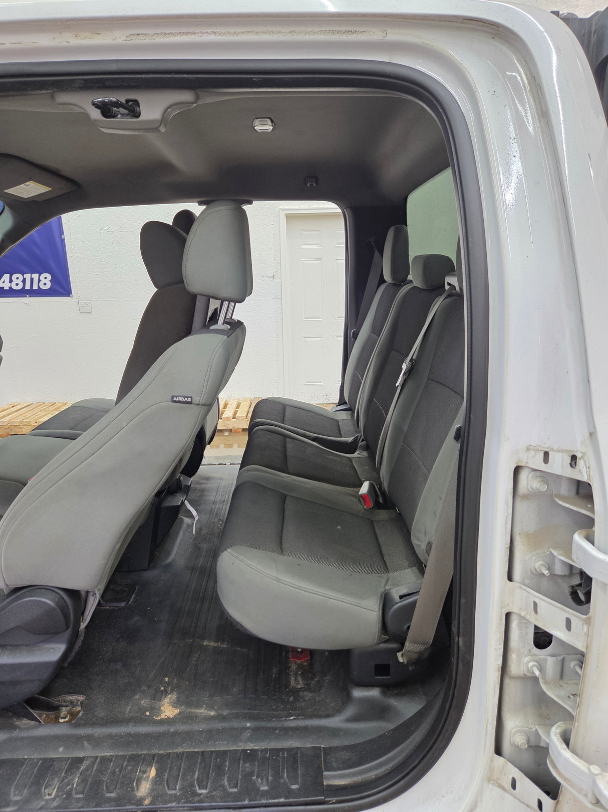 2015-2020 Ford F150 4 Door Extended Super Cab - Oxford White