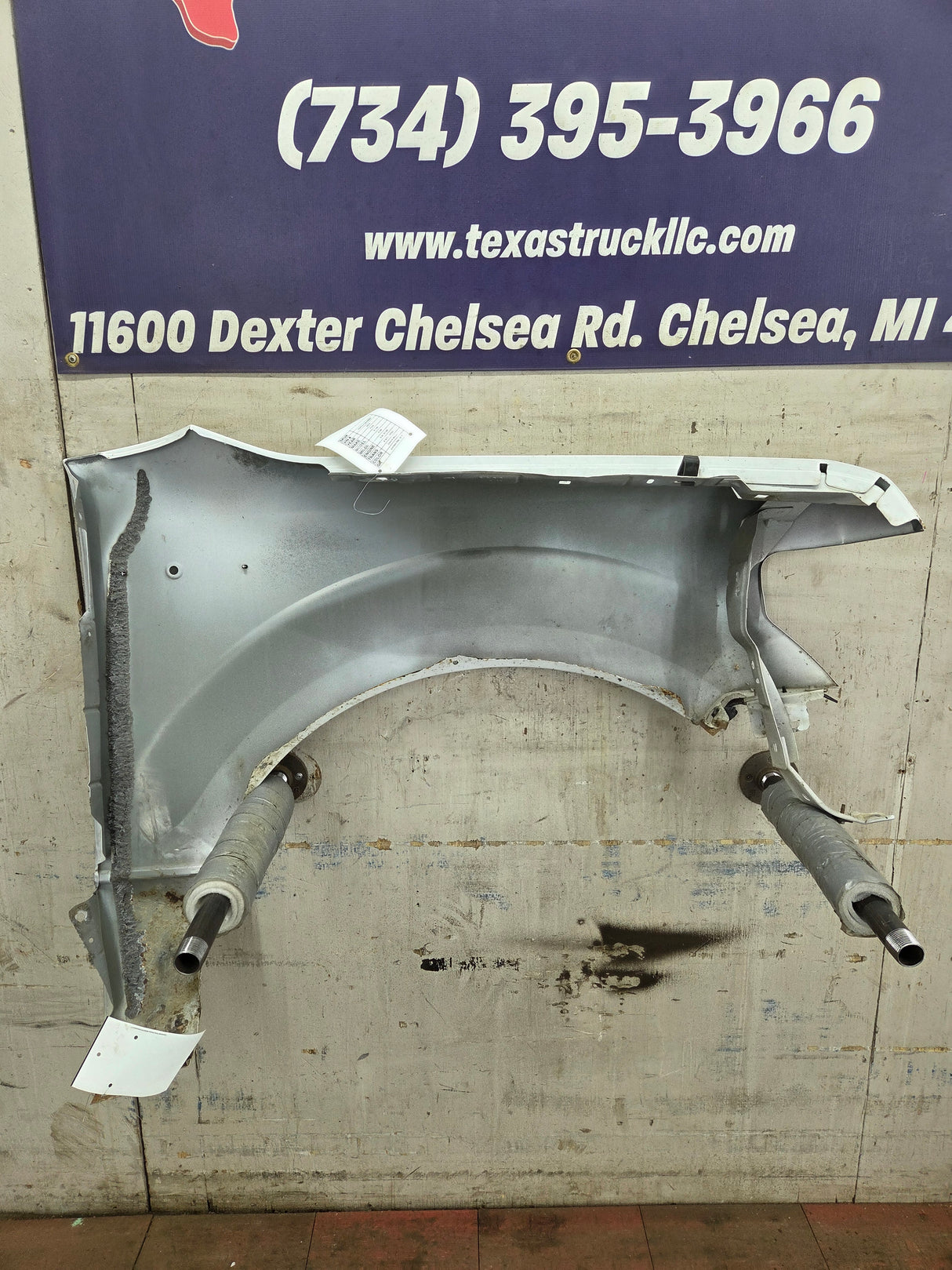 2015-2020 Ford F150 LH Driver Side Front Fender - Oxford White