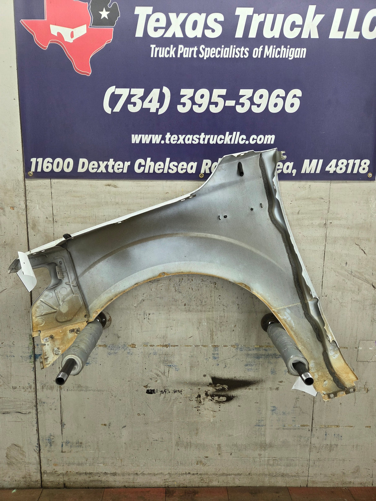 2015-2020 Ford F150 RH Passenger Side Front Fender - Oxford White