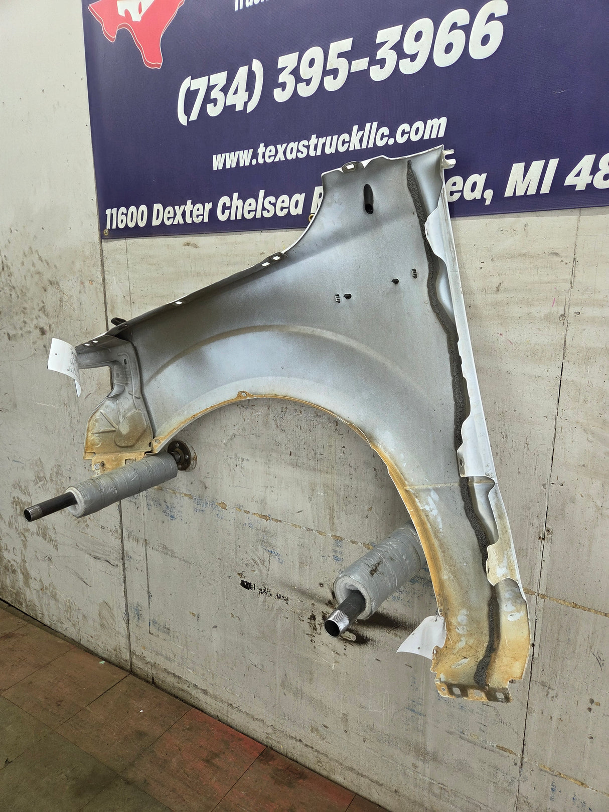 2015-2020 Ford F150 RH Passenger Side Front Fender - Oxford White