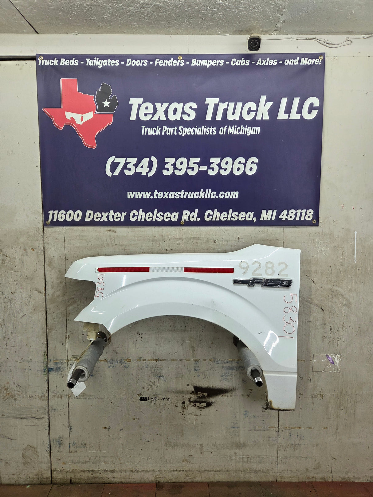 2009-2014 Ford F150 LH Driver Side Front Fender