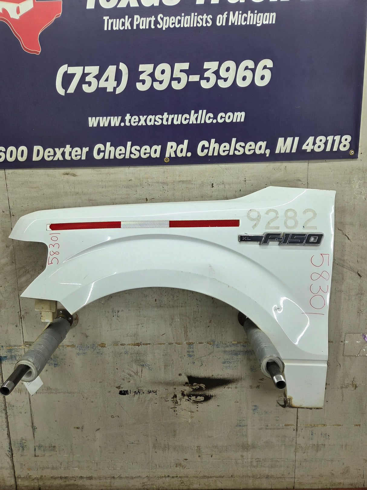 2009-2014 Ford F150 LH Driver Side Front Fender