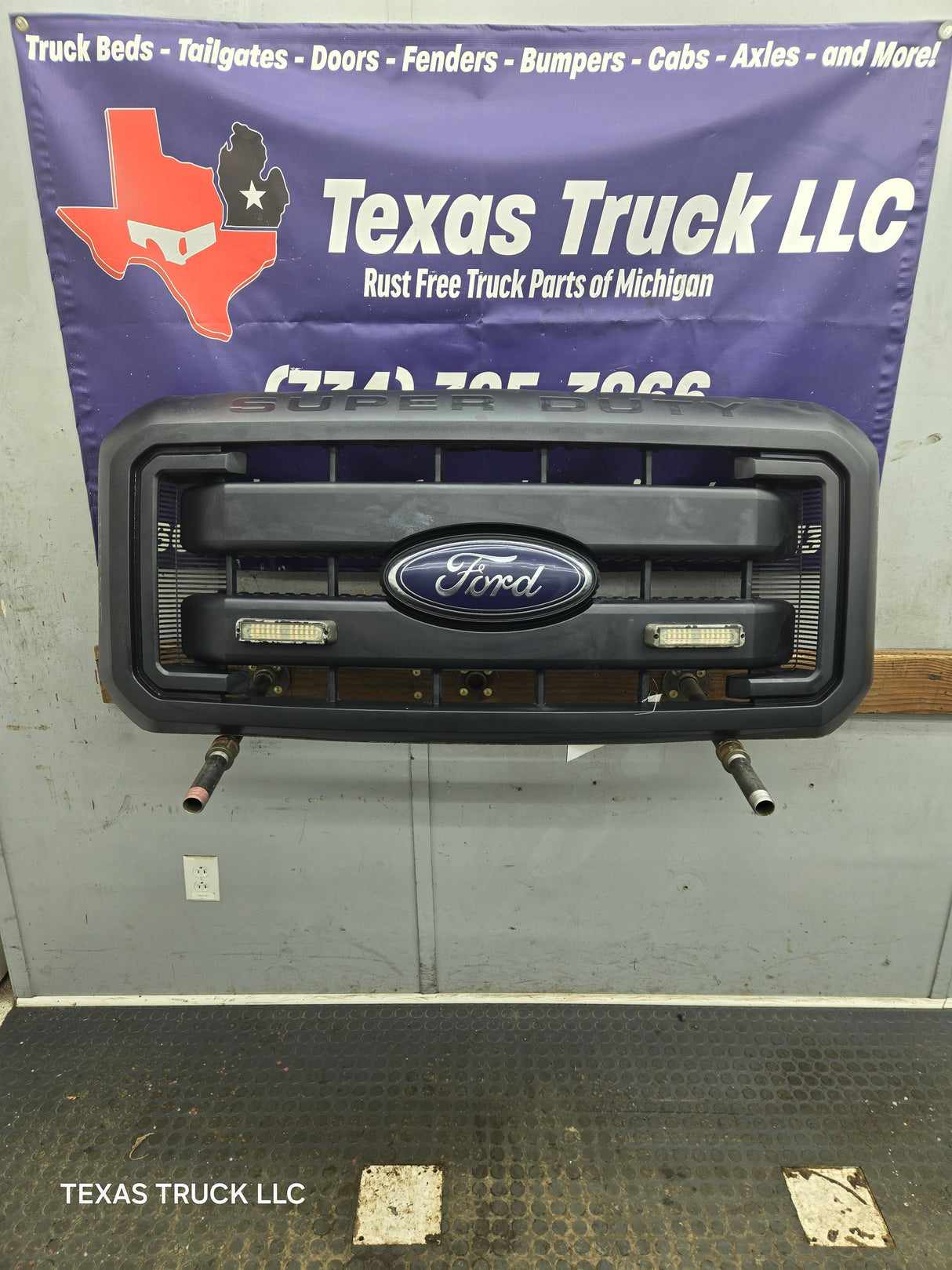 2011-2016 Ford Super Duty Black Grill F250 F350 F450 F550