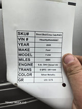1999-2011 Ford Super Duty RH Passenger Side Rear Crew Cab Door F250 F350 F450 F550