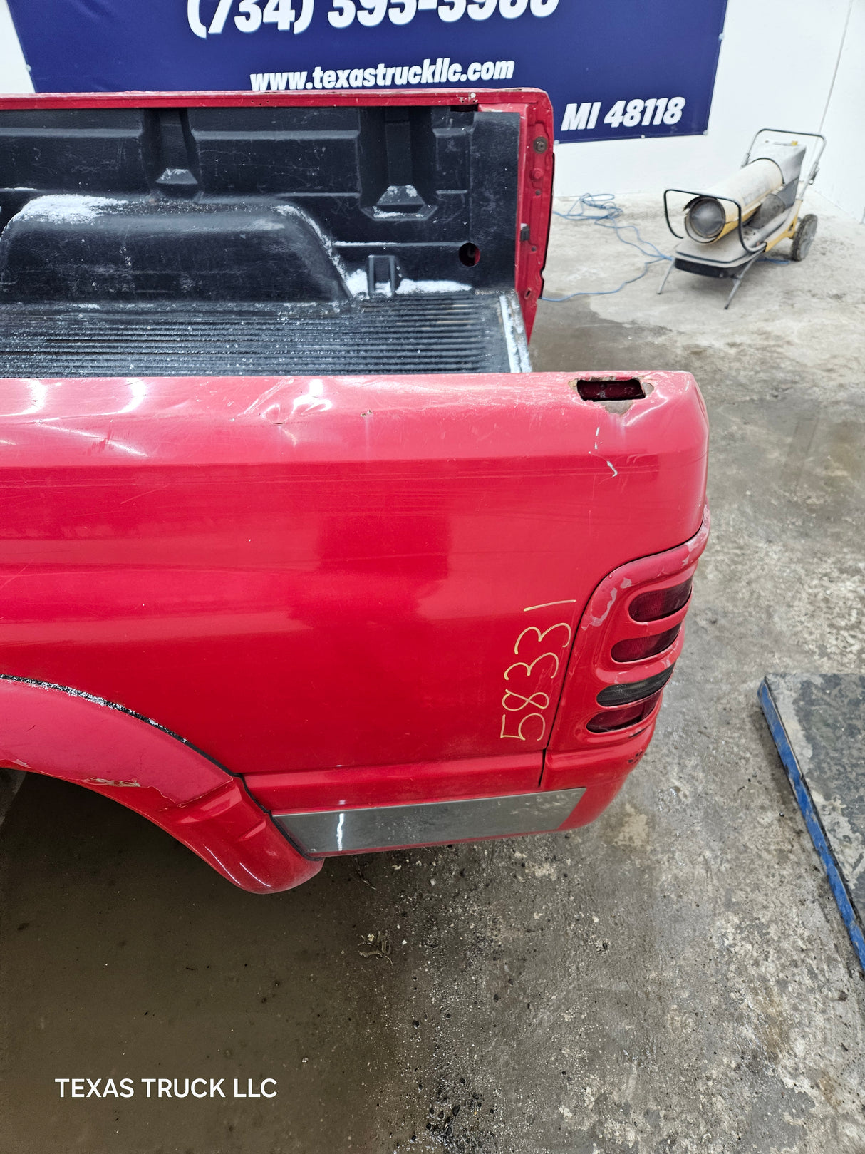 1994-2002 Dodge Ram 1500 2500 3500 2nd Gen 6' 4" Short Truck Bed