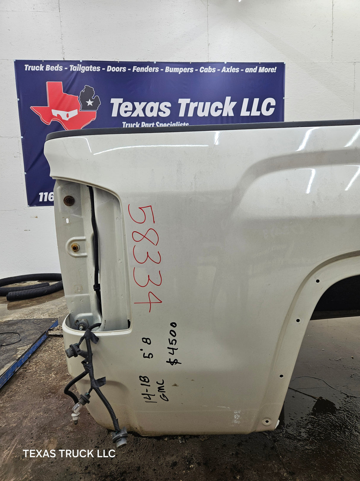 2014-2019 GMC Sierra 1500 5' 8" Short Bed