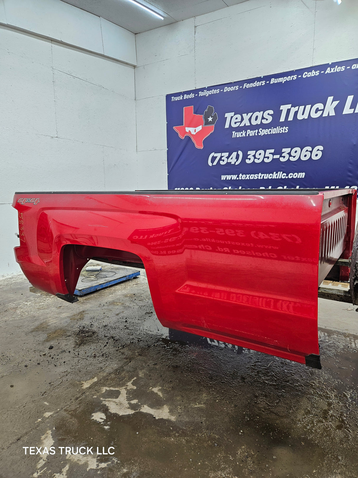 2014-2019 Chevrolet Silverado 1500 2500HD 3500HD 8' Long Truck Bed