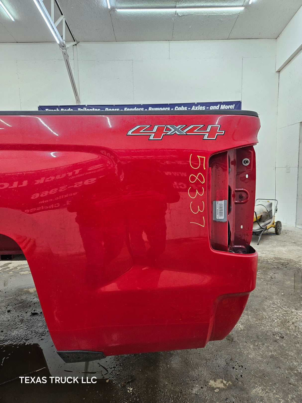 2014-2019 Chevrolet Silverado 1500 2500HD 3500HD 8' Long Truck Bed