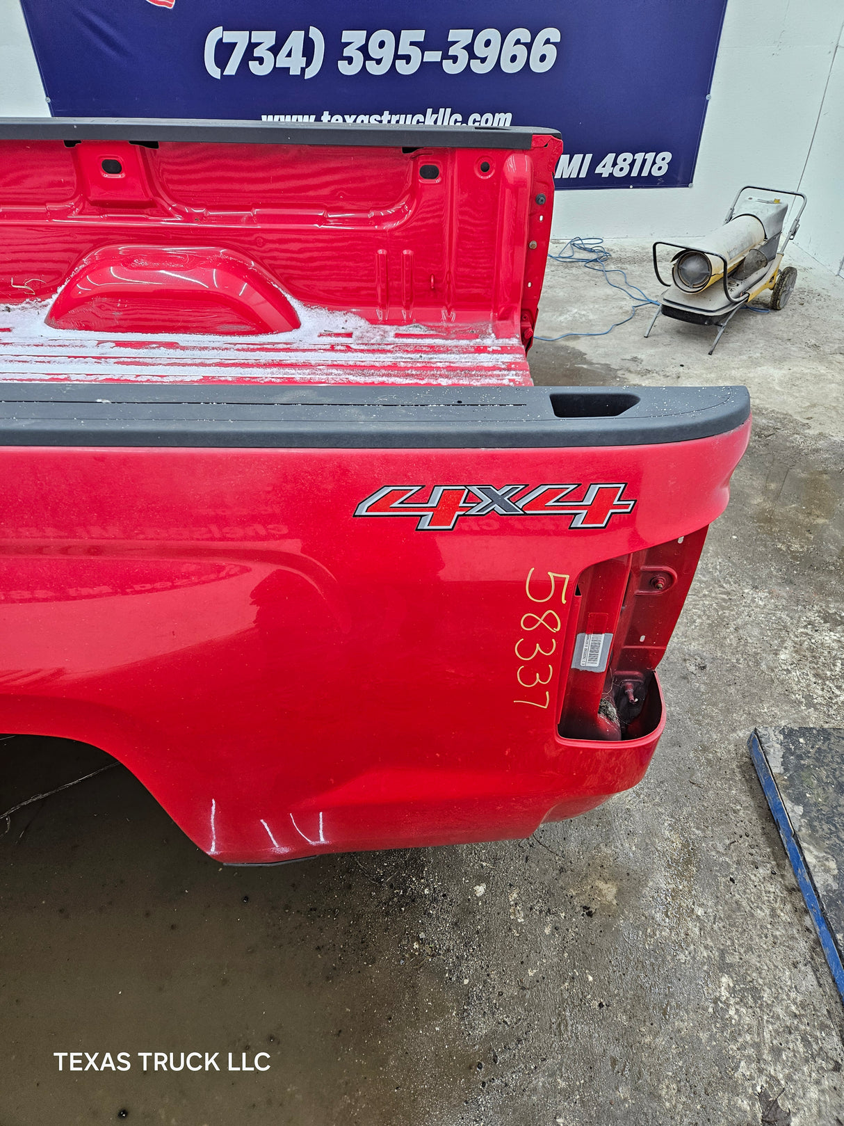 2014-2019 Chevrolet Silverado 1500 2500HD 3500HD 8' Long Truck Bed