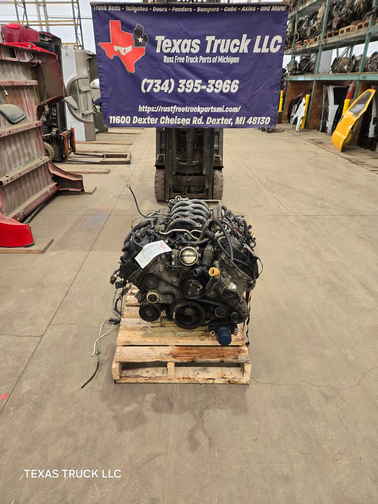 2015 Ford F150 5.0L Gas Engine Runs Good