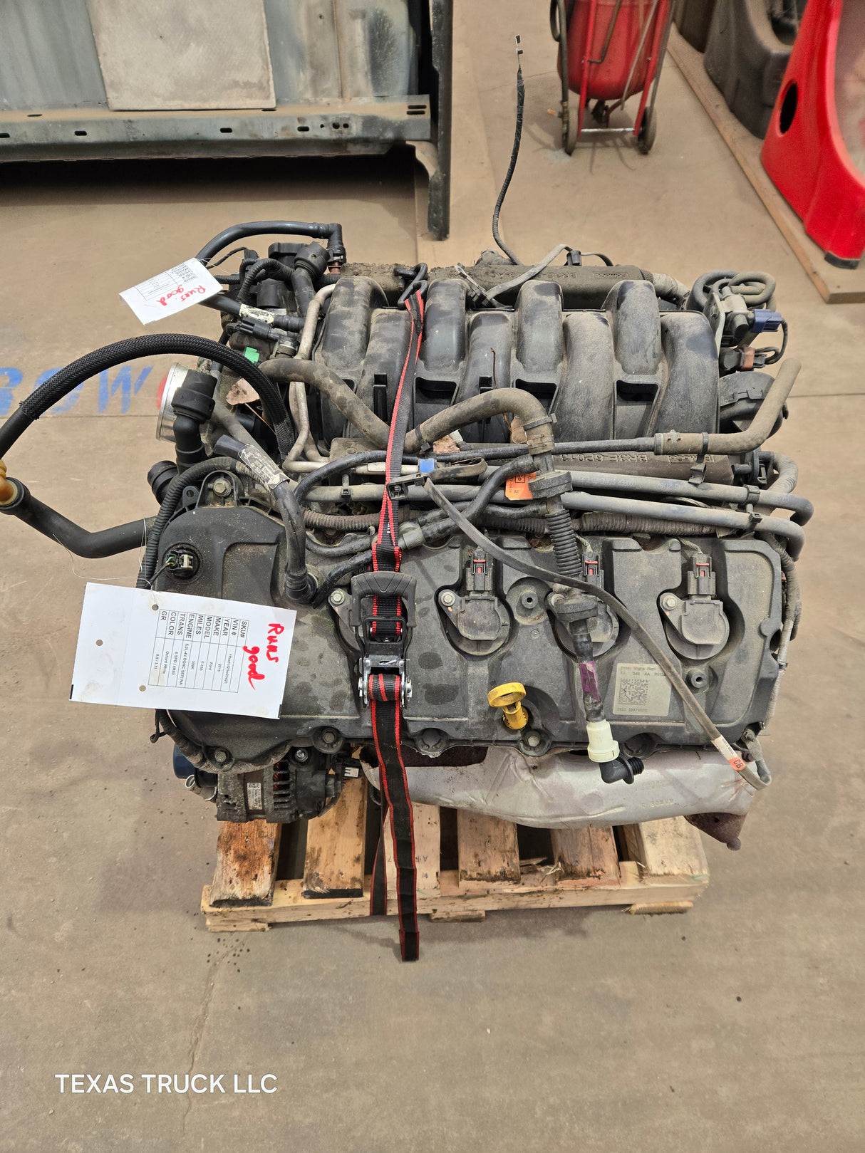 2015 Ford F150 5.0L Gas Engine Runs Good