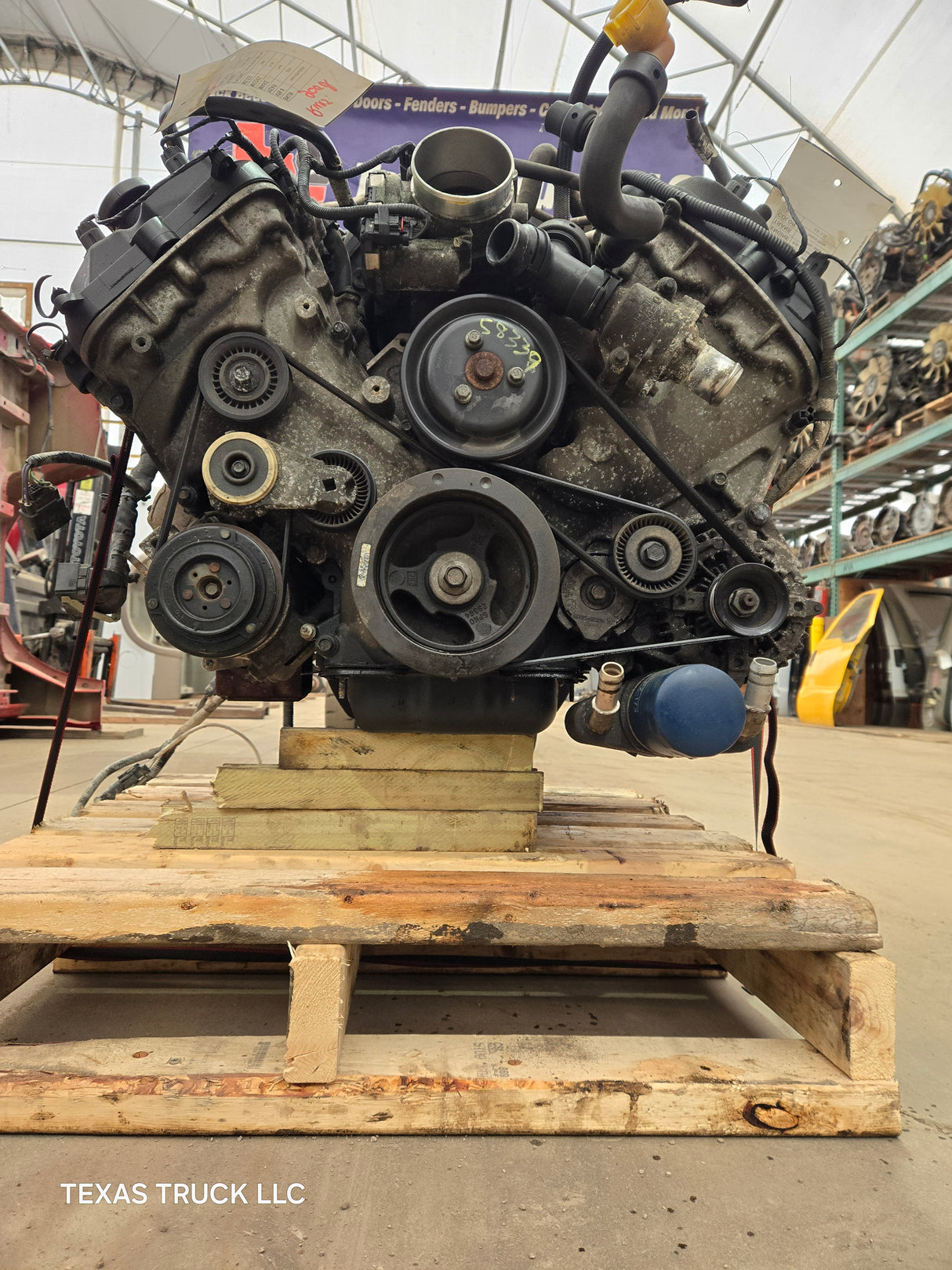 2015 Ford F150 5.0L Gas Engine Runs Good
