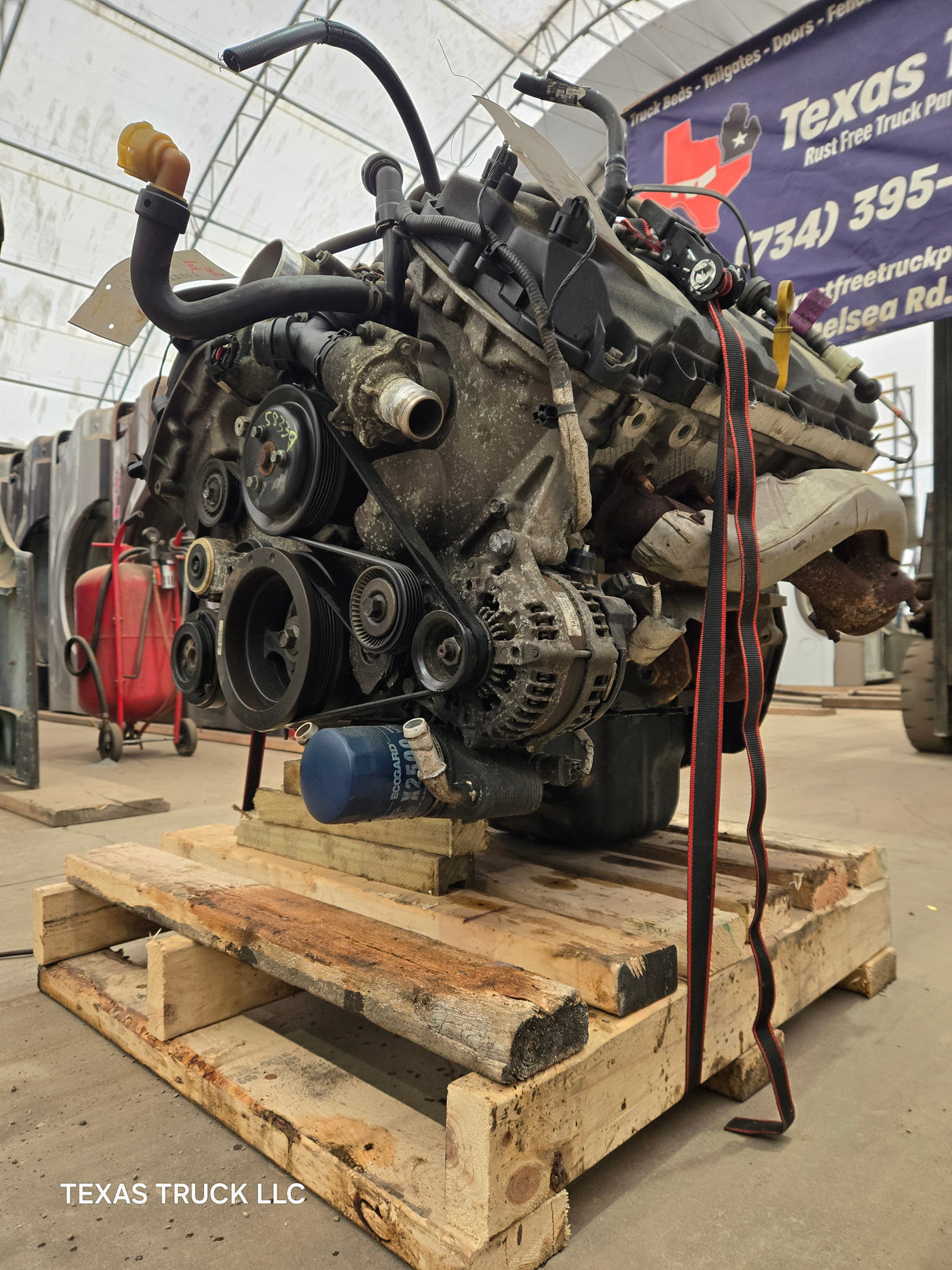 2015 Ford F150 5.0L Gas Engine Runs Good