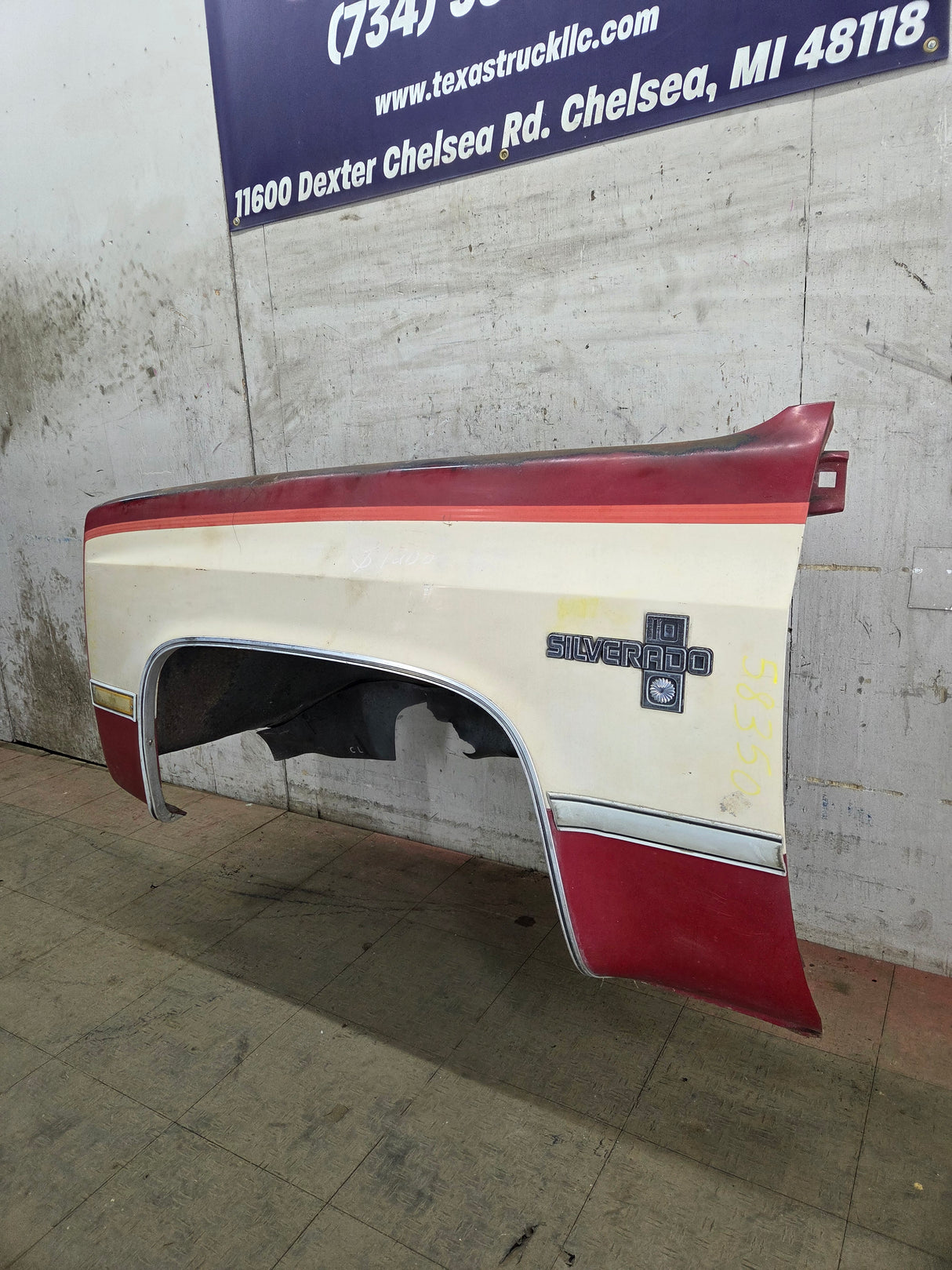 1981-1991 Chevrolet Silverado / GMC Sierra Square Body LH Drivers Side Front Fender