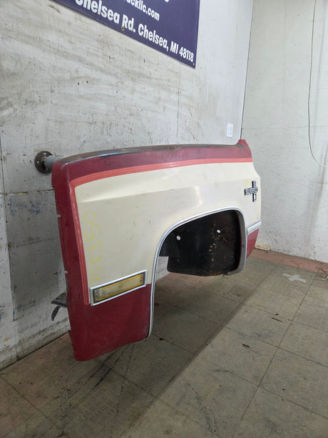 1981-1991 Chevrolet Silverado / GMC Sierra Square Body LH Drivers Side Front Fender