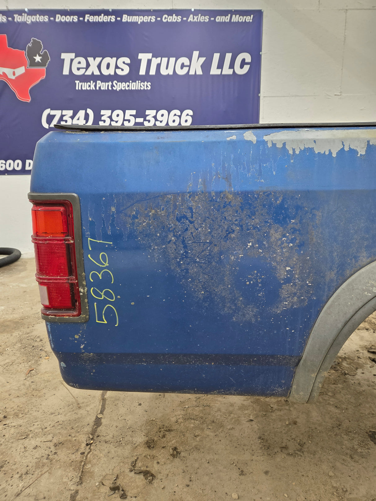 1994-1996 Dodge Dakota 2nd Gen 6' 6" Short Truck Bed