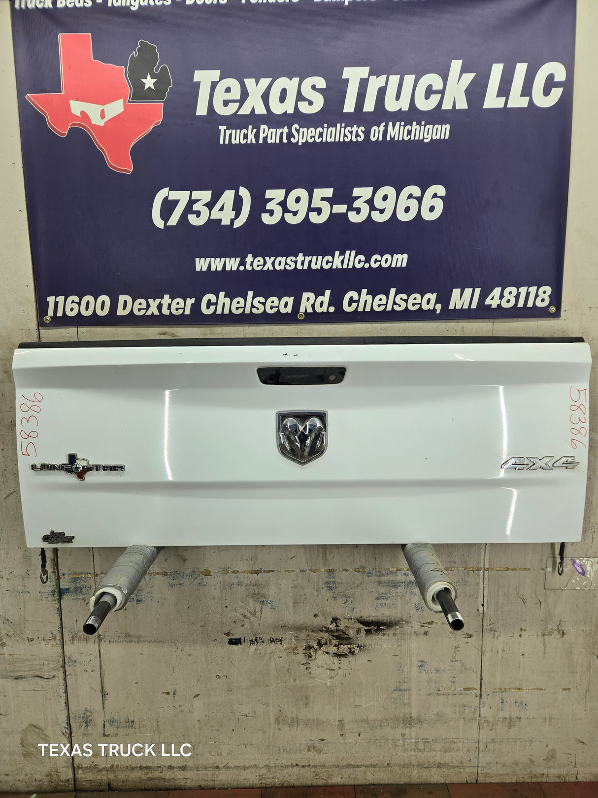 2009-2018 Dodge Ram 4th Gen 1500 2500 3500 Tailgate