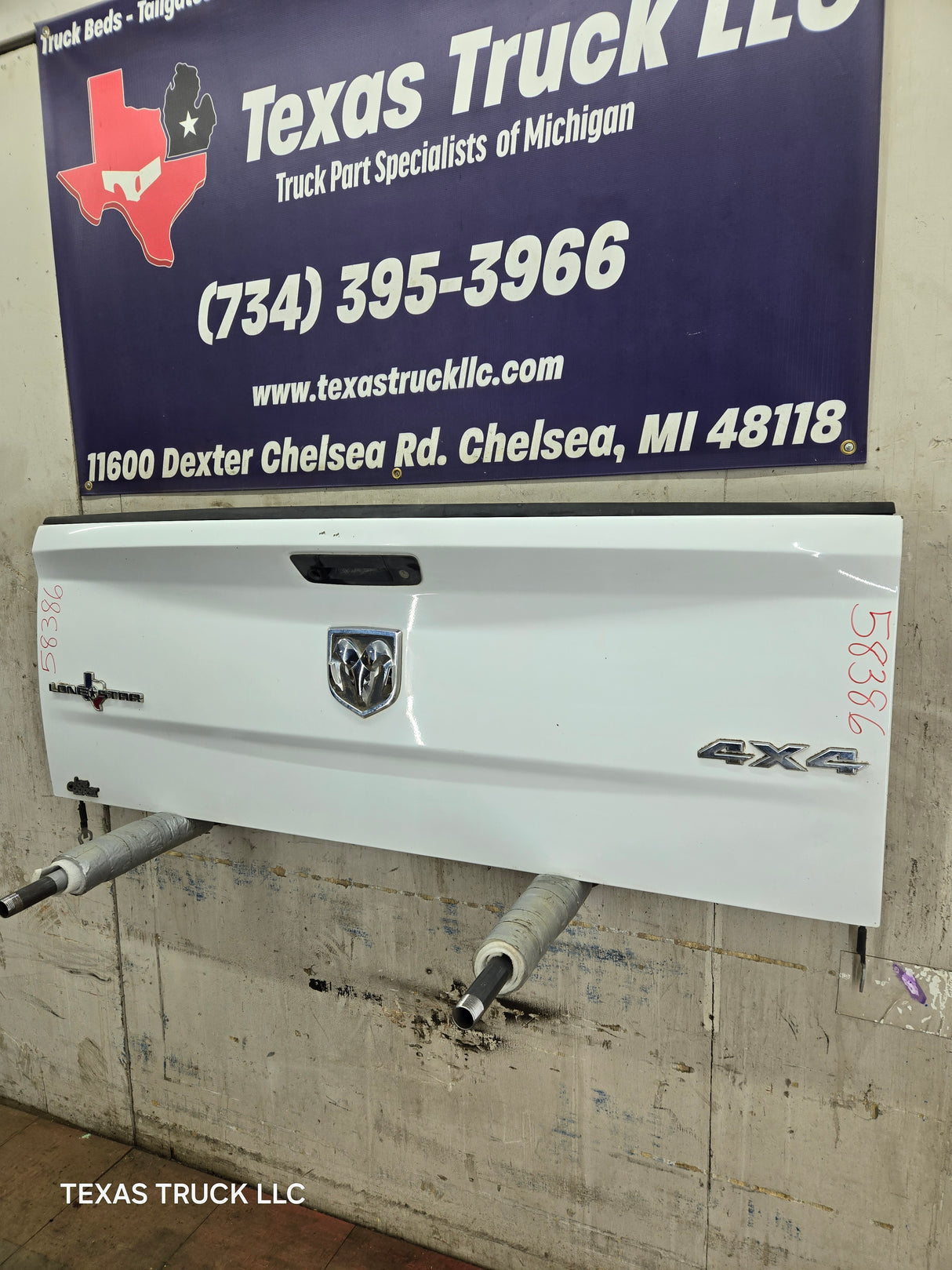 2009-2018 Dodge Ram 4th Gen 1500 2500 3500 Tailgate