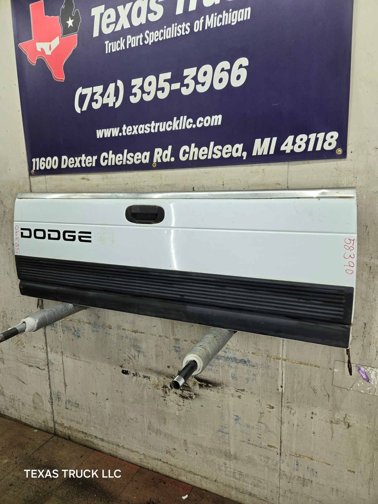 1994-2002 Dodge Ram 1500 2500 3500 2nd Gen Truck Tailgate
