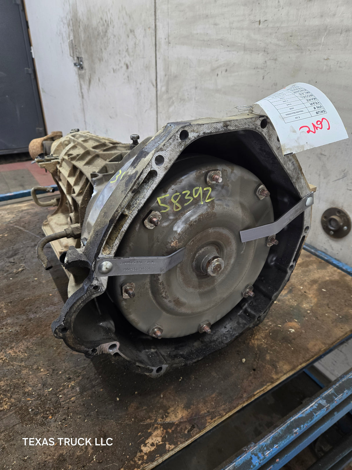 2008-2010 5r110W Automatic CORE Transmission 2wd 6.4l power stroke v8 182K MILES Ford F250 F350 F450 F550 Super Duty