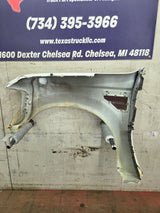 2008-2010 Ford Super Duty F250 F350 RH Passenger Side Fender - Oxford White