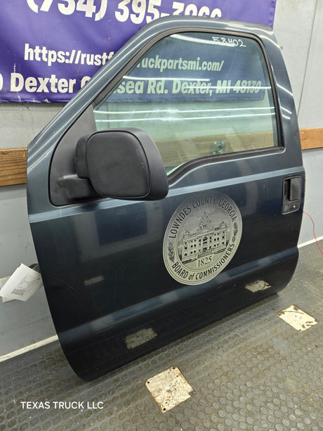 1999-2011 Ford Super Duty LH Driver Side Front Door F250 F350 F450 F550
