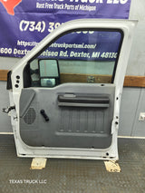 2012-2016 Ford Super Duty Passenger Side Front Door RH F250 F350 F450 F550 - Oxford White