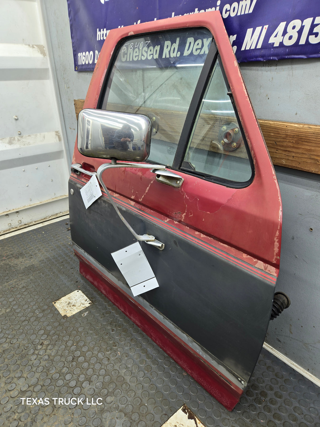1987-1997 Ford F Series F250 F350 F450 F550 Passenger Side Front Door RH