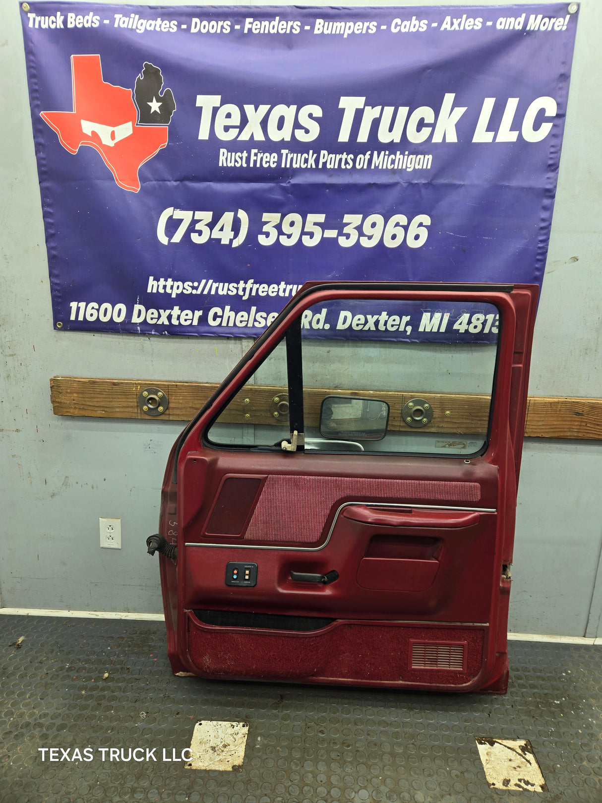 1987-1997 Ford F Series F250 F350 F450 F550 Passenger Side Front Door RH